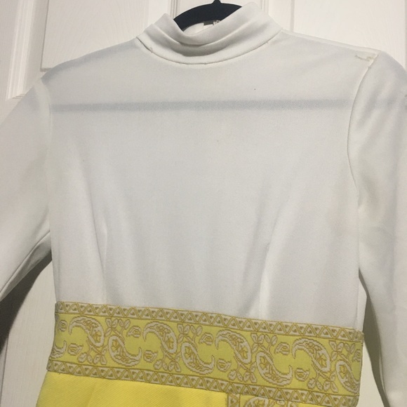 70s Mock Neck Dress - Picture 3 of 10